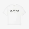 CLAUDIE PIERLOT Logo-print Short-sleeve Cotton T-shirt