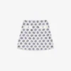 Maje Julia Monogram-print Stretch-knit Mini Skirt