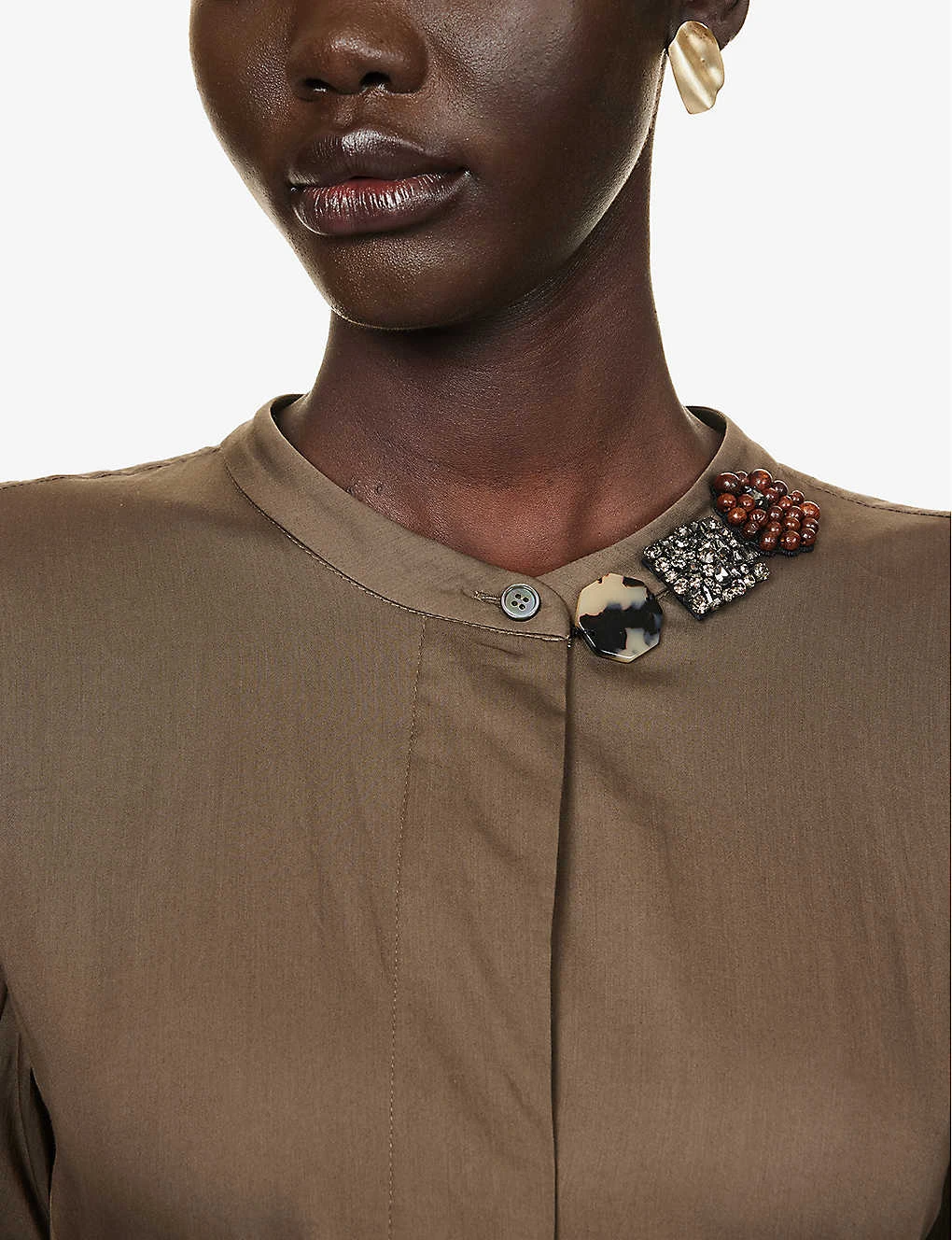 Max Mara Precios Tie-waist Cotton Midi Dress 5 Max Mara Precios Tie-waist Cotton Midi Dress - Image 5