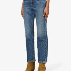 Levis Middy Straight-leg Mid-rise Jeans -Outlet Pique Style Store R04191365 LIVINGTHEGOODLIFE ALT02
