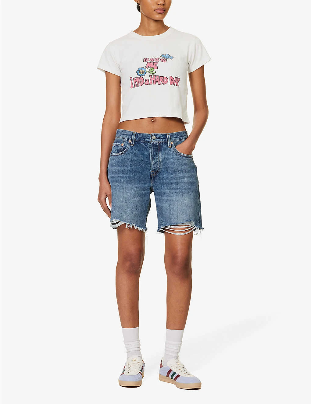 Levis 501 ‘90s High-rise Denim Shorts 2 Levis 501 ‘90s High-rise Denim Shorts - Image 2