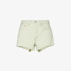 Levis 501 Original High-rise Denim Shorts