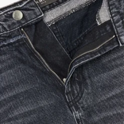 Amiri Double-waistband Wide-leg Mid-rise Jeans -Outlet Pique Style Store R04191417 AGEDBLACK ALT06