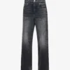 Amiri Double-waistband Wide-leg Mid-rise Jeans