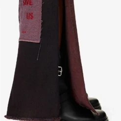 Charli Cohen X Diablo IV Brand-embroidered High-rise Regular-fit Upcycled Jeans 11 Charli Cohen X Diablo IV Brand-embroidered High-rise Regular-fit Upcycled Jeans -Outlet Pique Style Store R04192234 REDRED ALT05