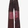Charli Cohen X Diablo IV Brand-embroidered High-rise Regular-fit Upcycled Jeans