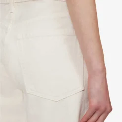 RE/DONE Brand-patch Straight-leg Mid-rise Jeans -Outlet Pique Style Store R04192452 VINTAGEWHITE ALT05