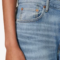 RE/DONE Low Rider Wide-leg Mid-rise Jeans -Outlet Pique Style Store R04192455 VINTAGEFLOW ALT04