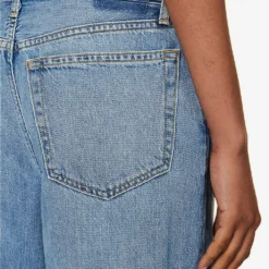 RE/DONE Low Rider Wide-leg Mid-rise Jeans -Outlet Pique Style Store R04192455 VINTAGEFLOW ALT06