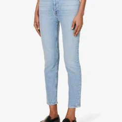 RE/DONE 90s Slim-fit High-rise Stretch-denim Jeans -Outlet Pique Style Store R04192457 MID90S ALT02