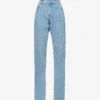 Mugler Straight-leg Mid-rise Stretch-denim Jeans