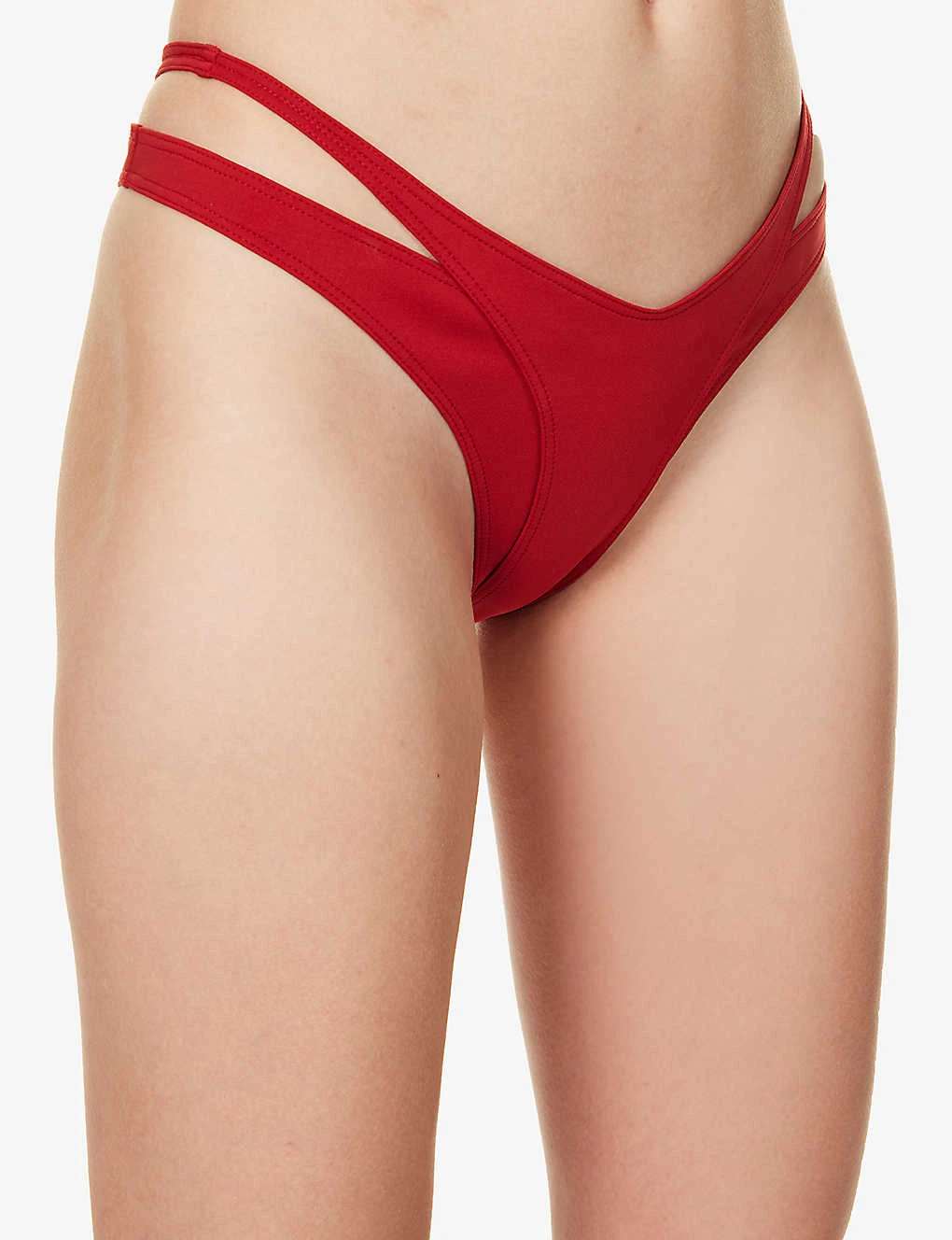 Mugler Layered Mid-rise Bikini Bottoms 3 Mugler Layered Mid-rise Bikini Bottoms - Image 3