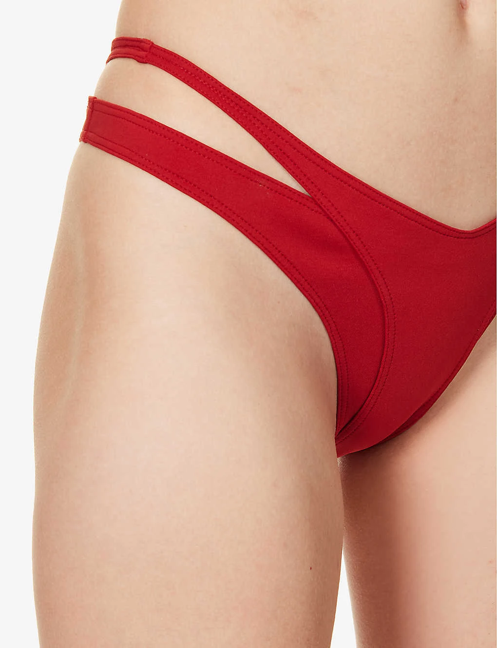 Mugler Layered Mid-rise Bikini Bottoms 5 Mugler Layered Mid-rise Bikini Bottoms - Image 5