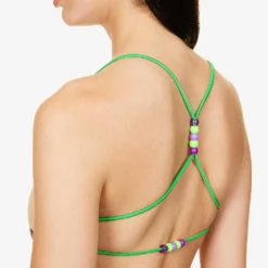 Lulu V-neck Check-pattern Upcycled Top 9 Lulu V-neck Check-pattern Upcycled Top -Outlet Pique Style Store R04192930 BEIGEBRONZE ALT04