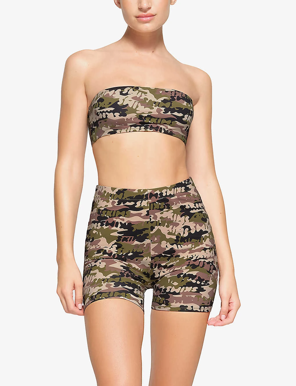 Camo-print Mid-rise Recycled Stretch-nylon Swim Shorts 2 Camo-print Mid-rise Recycled Stretch-nylon Swim Shorts - Image 2