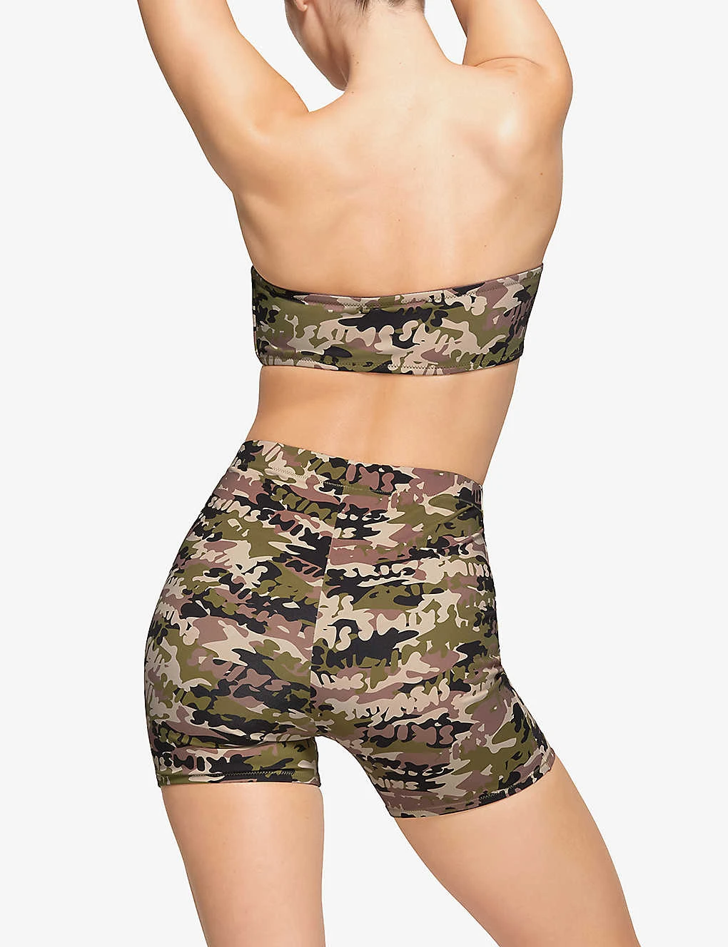 Camo-print Mid-rise Recycled Stretch-nylon Swim Shorts 4 Camo-print Mid-rise Recycled Stretch-nylon Swim Shorts - Image 4