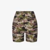 Camo-print Mid-rise Recycled Stretch-nylon Swim Shorts