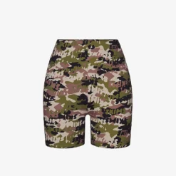 Camo-print Mid-rise Recycled Stretch-nylon Swim Shorts