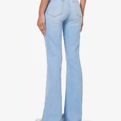 MOTHER The Super Cruiser Flared-leg Mid-rise Cotton-blend Jeans -Outlet Pique Style Store R04193823 SUNKISSED ALT03