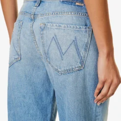 MOTHER Dodger Wide-leg High-rise Jeans -Outlet Pique Style Store R04193825 ROMAINECALM ALT05
