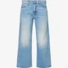 MOTHER Dodger Wide-leg High-rise Jeans