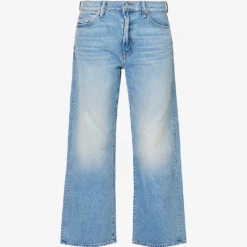 MOTHER Dodger Wide-leg High-rise Jeans