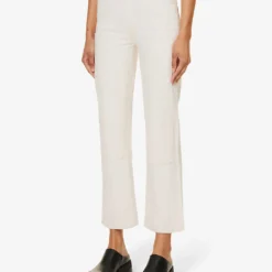 MOTHER The Bee's Knees Rambler Straight-leg High-rise Stretch-denim Jeans -Outlet Pique Style Store R04193826 ACTNATURAL ALT02