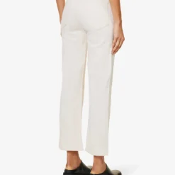 MOTHER The Bee's Knees Rambler Straight-leg High-rise Stretch-denim Jeans -Outlet Pique Style Store R04193826 ACTNATURAL ALT03