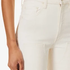 MOTHER The Bee's Knees Rambler Straight-leg High-rise Stretch-denim Jeans -Outlet Pique Style Store R04193826 ACTNATURAL ALT04