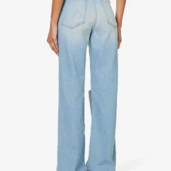 MOTHER Maven Heel Wide-leg High-rise Jeans -Outlet Pique Style Store R04193828 RIPPEDOFF ALT03