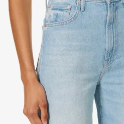 MOTHER Maven Heel Wide-leg High-rise Jeans -Outlet Pique Style Store R04193828 RIPPEDOFF ALT04