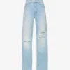 MOTHER Maven Heel Wide-leg High-rise Jeans