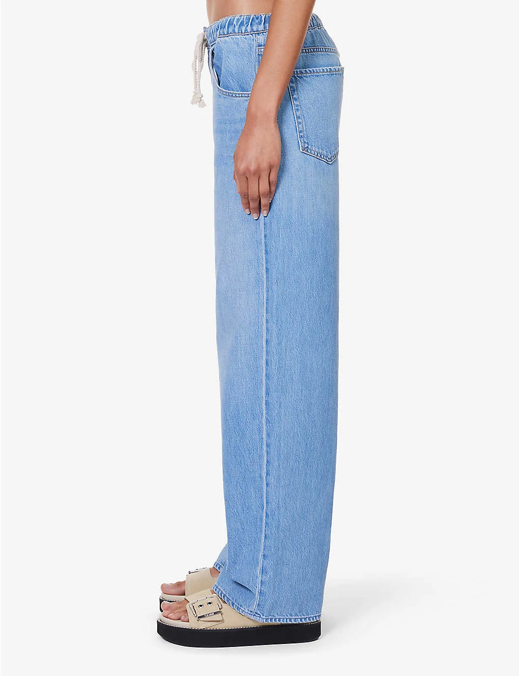 MOTHER The Drawn Fun Dip Nerdy Wide-leg Mid-rise Jeans 3 MOTHER The Drawn Fun Dip Nerdy Wide-leg Mid-rise Jeans - Image 3