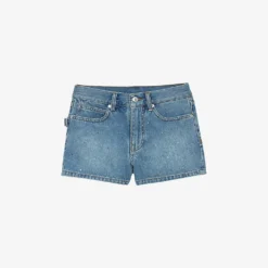 Zadig & Voltaire Sina Crystal-embellished Denim Shorts