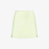 Girlfriend Collective High-rise A-line Stretch-recycled-polyester Mini Skort