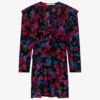 IRO Masca Floral-print Silk Mini Dress