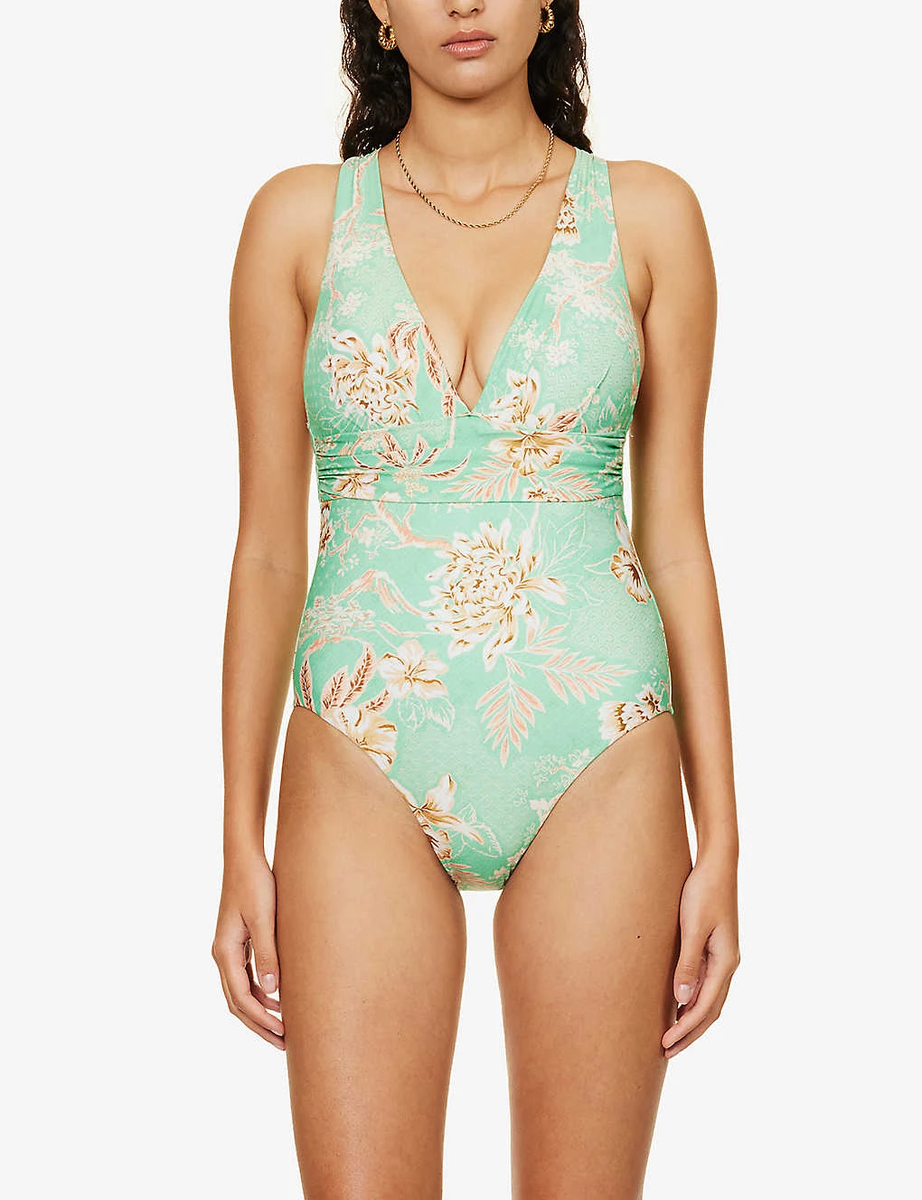 Seafolly Eden Floral-print Swimsuit 2 Seafolly Eden Floral-print Swimsuit - Image 2