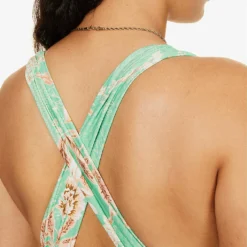 Seafolly Eden Floral-print Swimsuit 7 Seafolly Eden Floral-print Swimsuit -Outlet Pique Style Store R04197356 MINT ALT03