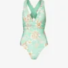 Seafolly Eden Floral-print Swimsuit