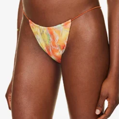 Jaded London Abstract Gradient-pattern Mid-rise Bikini Bottoms 6 Jaded London Abstract Gradient-pattern Mid-rise Bikini Bottoms -Outlet Pique Style Store R04197651 TIEDYEMETALLIC ALT02