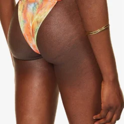 Jaded London Abstract Gradient-pattern Mid-rise Bikini Bottoms 7 Jaded London Abstract Gradient-pattern Mid-rise Bikini Bottoms -Outlet Pique Style Store R04197651 TIEDYEMETALLIC ALT03