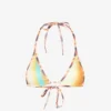 Jaded London Sunset Ombre Stretch-recycled-polyester Bikini Top