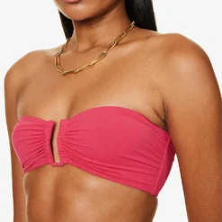 ERES Sweetheart-neck Ruched Bikini Top -Outlet Pique Style Store R04198480 GRENADINE23E ALT03