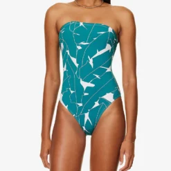 ERES Alligator Graphic-print Swimsuit -Outlet Pique Style Store R04198481 IMPRIMEBANANIERSJUNGLE ALT01