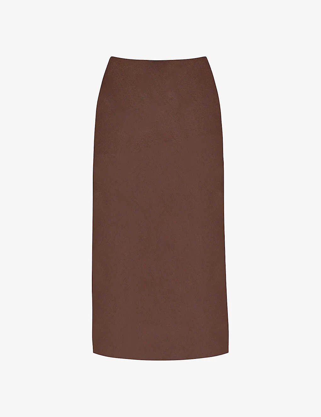 Bias-cut Midi-length Woven Skirt 1 Bias-cut Midi-length Woven Skirt