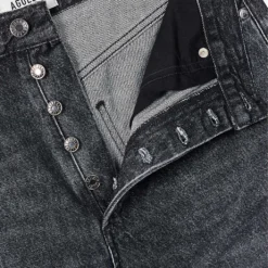 AGOLDE Fran Relaxed-fit High-rise Jeans -Outlet Pique Style Store R04200436 DITCHMARBLEBLACK ALT06