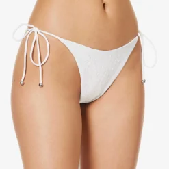 Bubble High-rise Bikini Bottoms -Outlet Pique Style Store R04200756 WHITEMERMAID ALT02