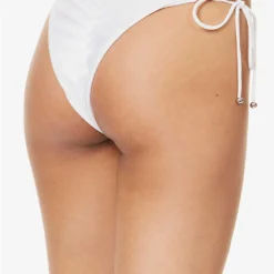 Bubble High-rise Bikini Bottoms -Outlet Pique Style Store R04200756 WHITEMERMAID ALT03
