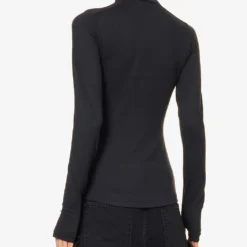 Daily Paper Esosa Brand-embroidered Stretch-woven Top -Outlet Pique Style Store R04200808 BLACK ALT03