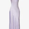 Joana Strapless Silk Midi Dress